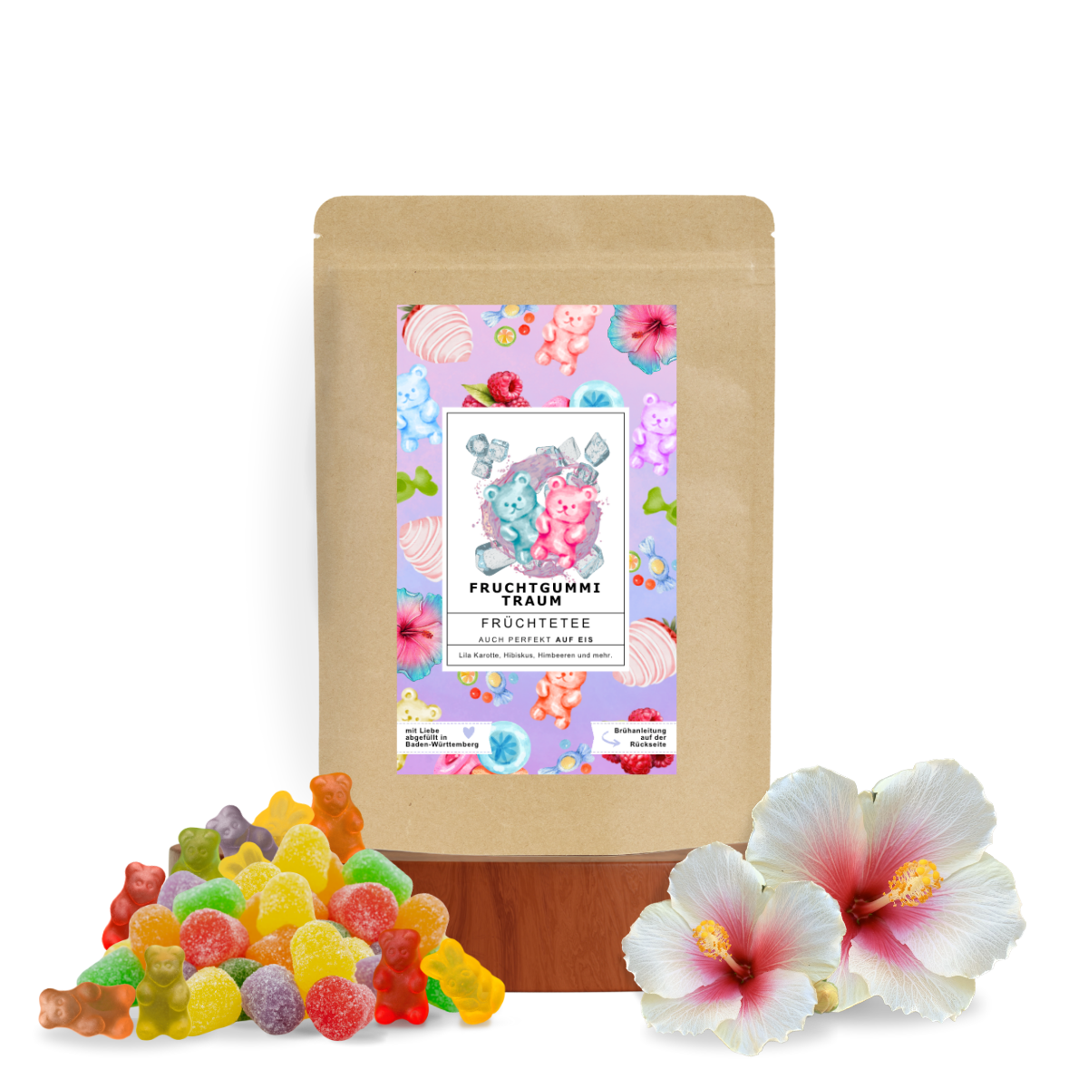 Früchtetee Fruchtgummi Traum