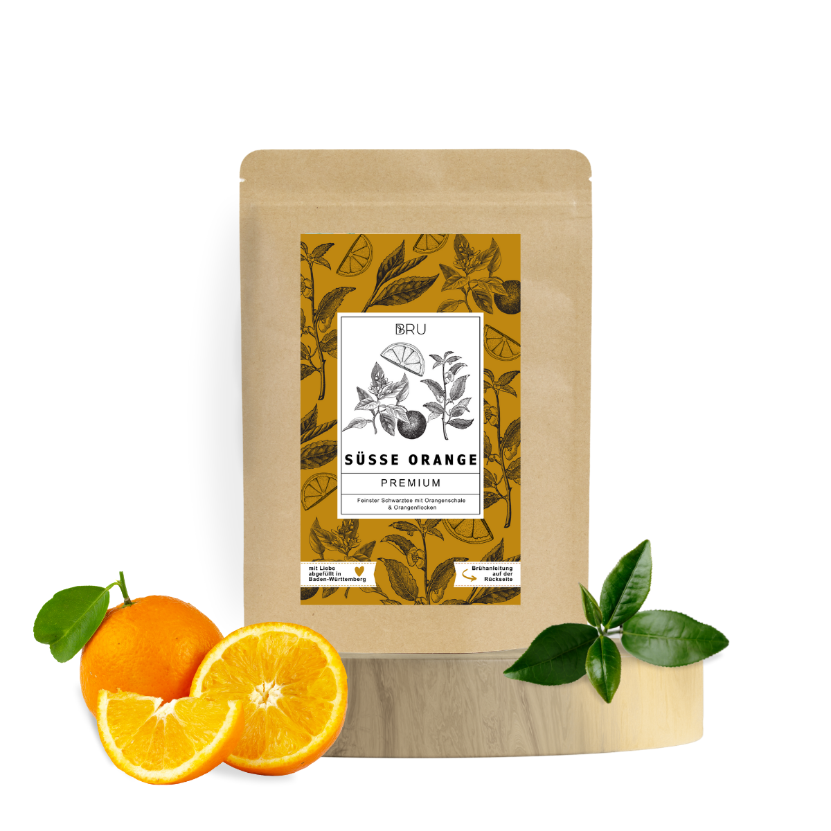 Schwarztee Süsse Orange