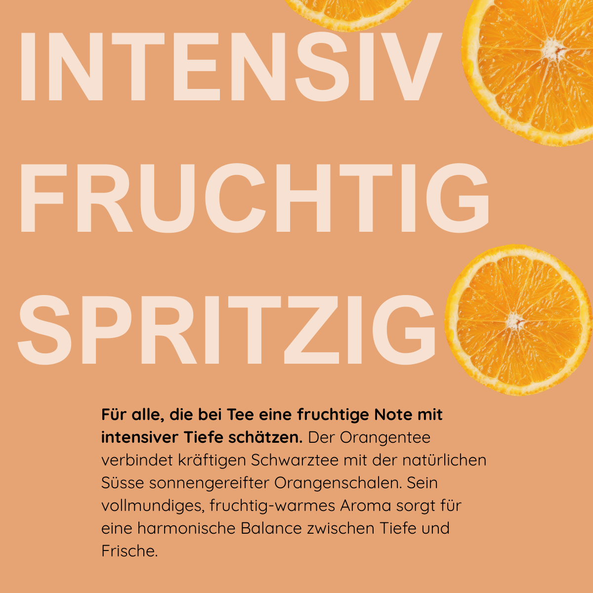 Thé noir Orange douce