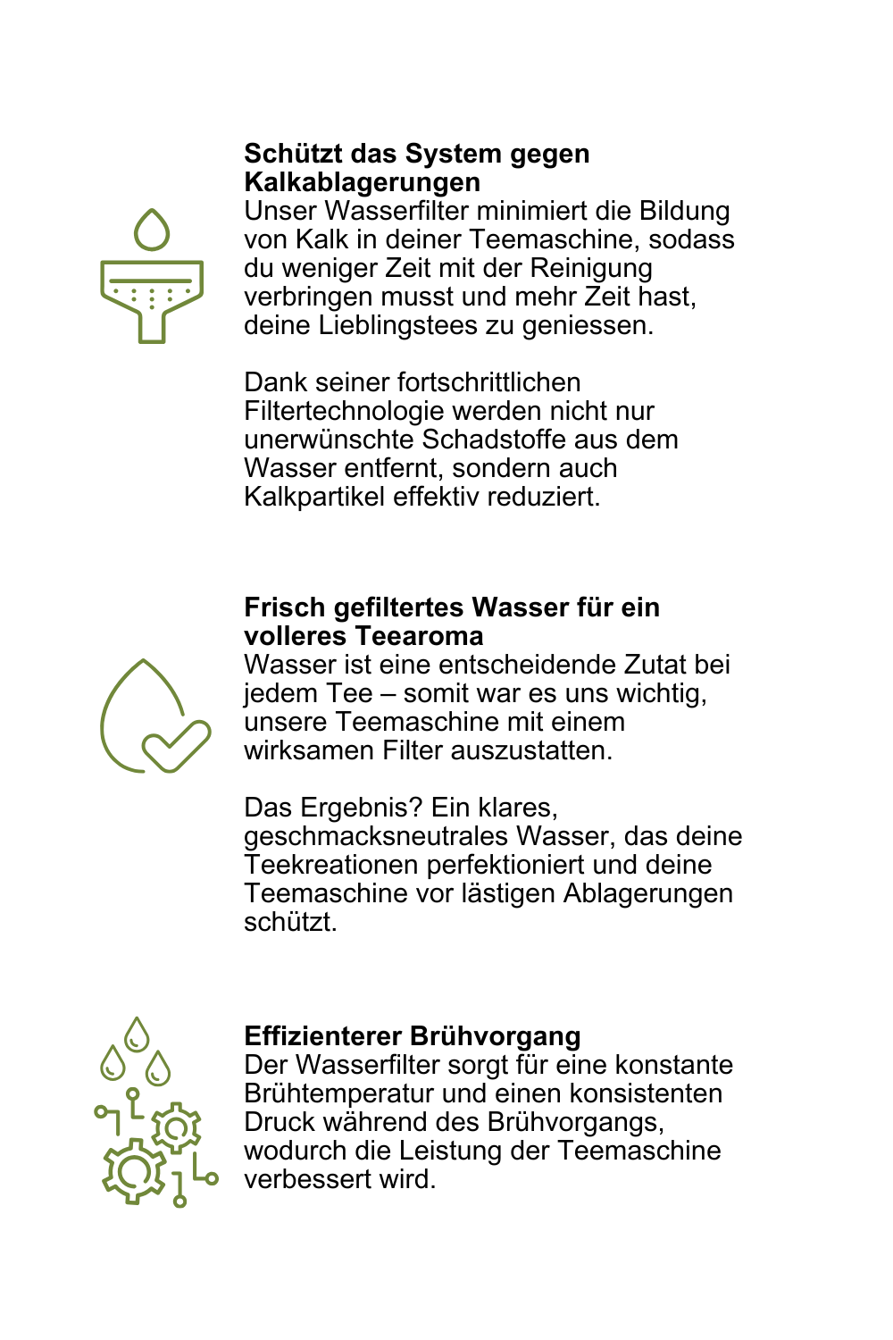 BRU Wasserfilter Einbau