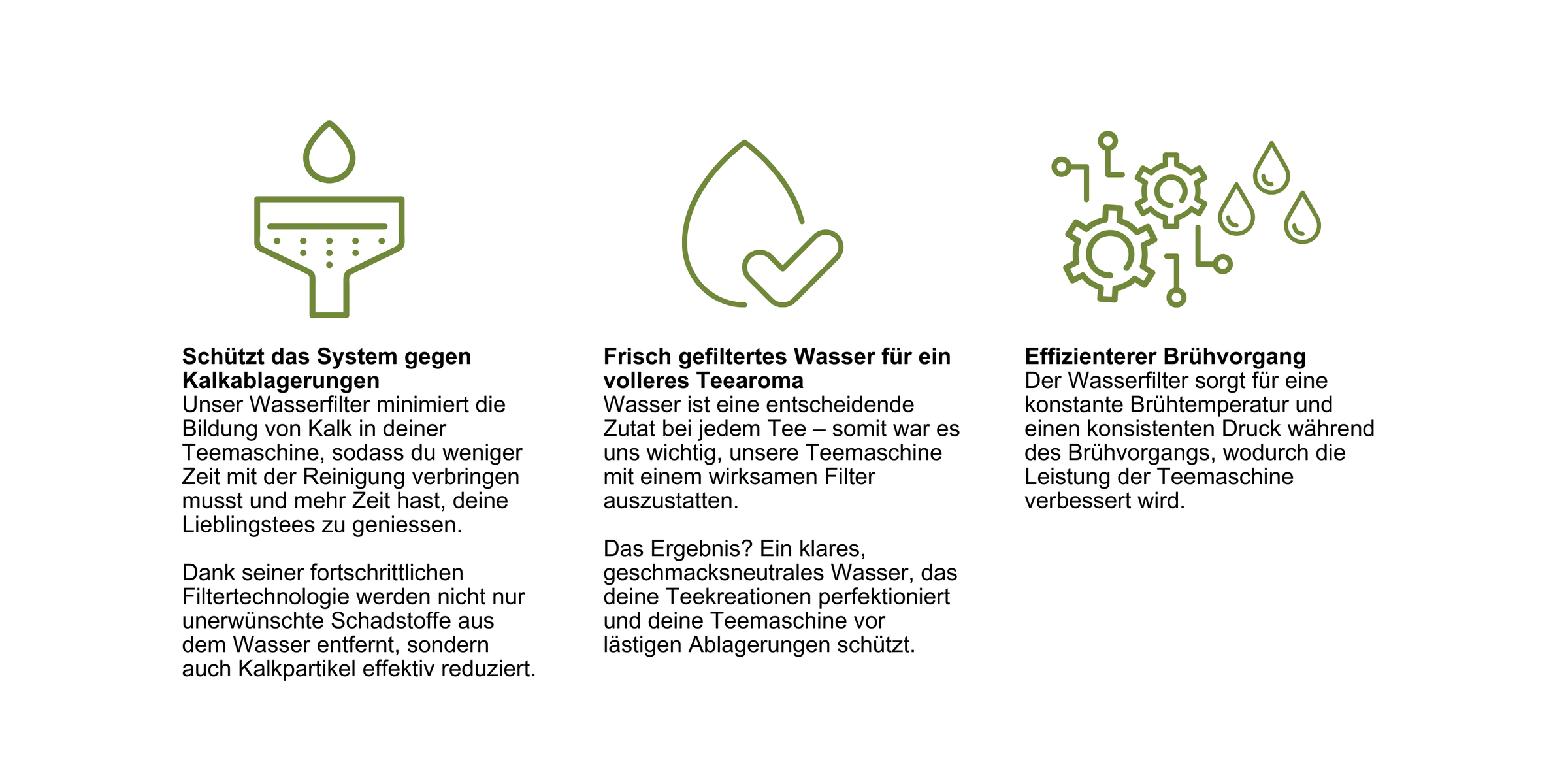 BRU Wasserfilter Einbau