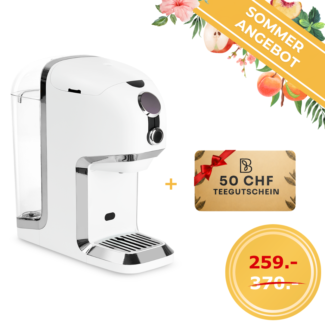 BRU Teemaschine + 50 CHF Teegutschein