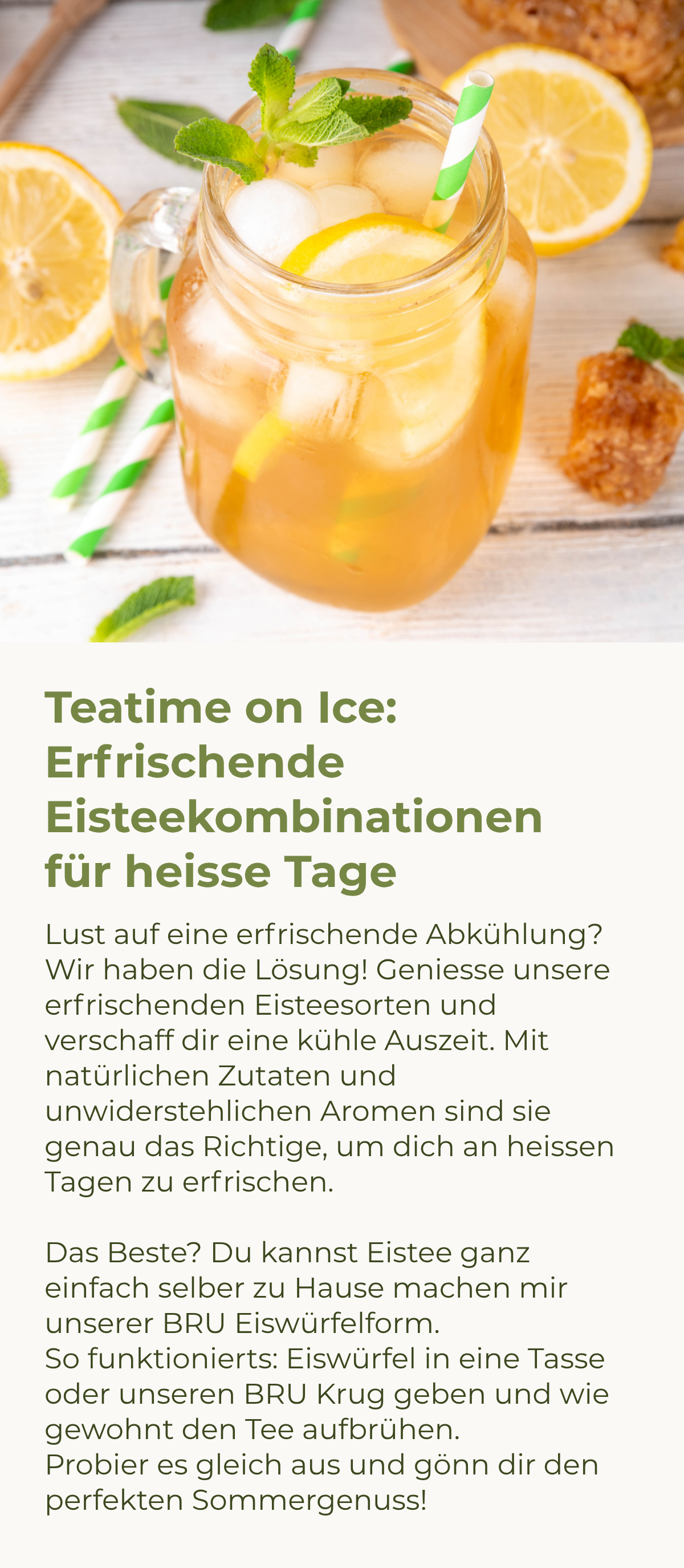 BRU Eiswürfelform