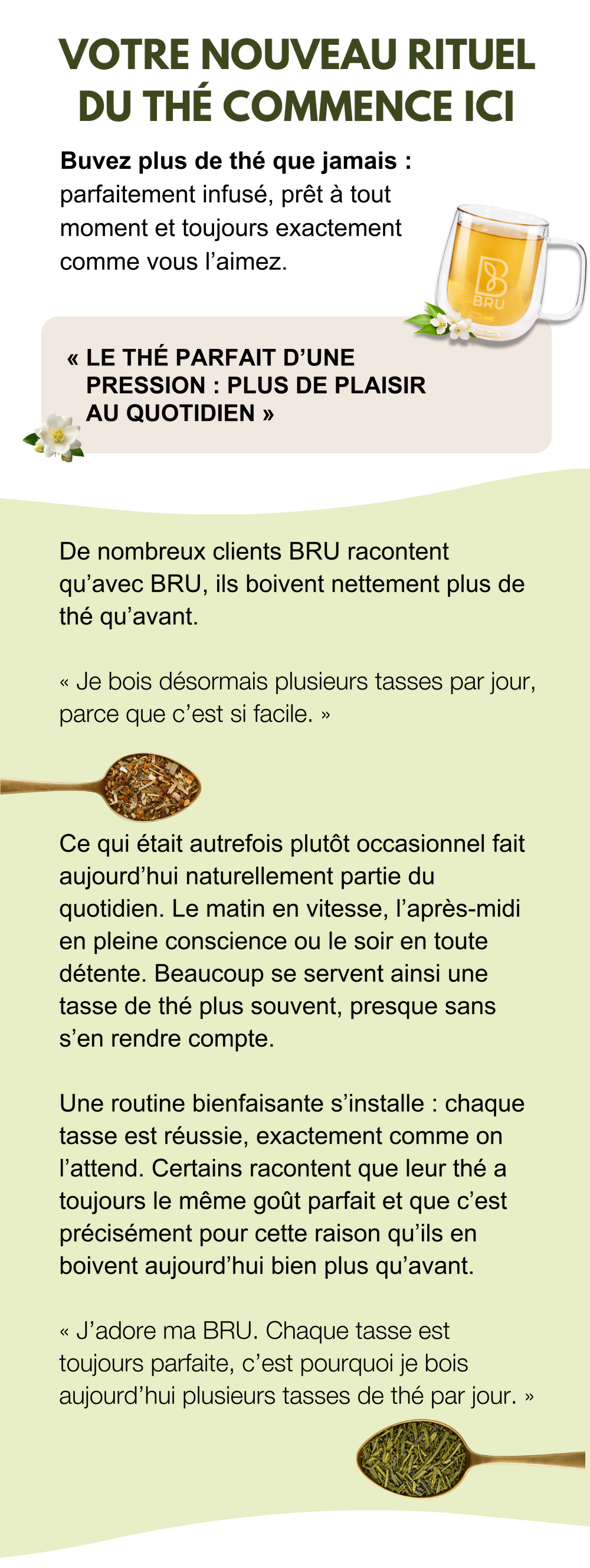 Page Votre nouveau rituel
