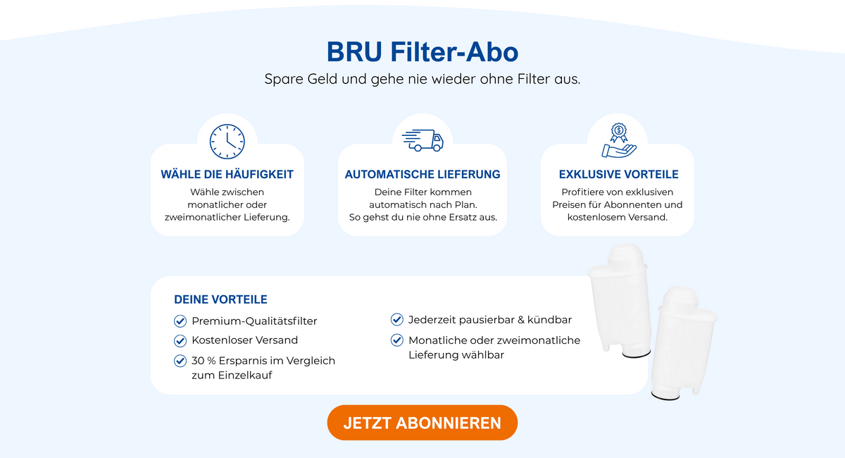 BRU Wasserfilter-Abo