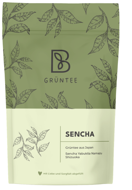 BRU Grüntee Sencha aus Japan Packung