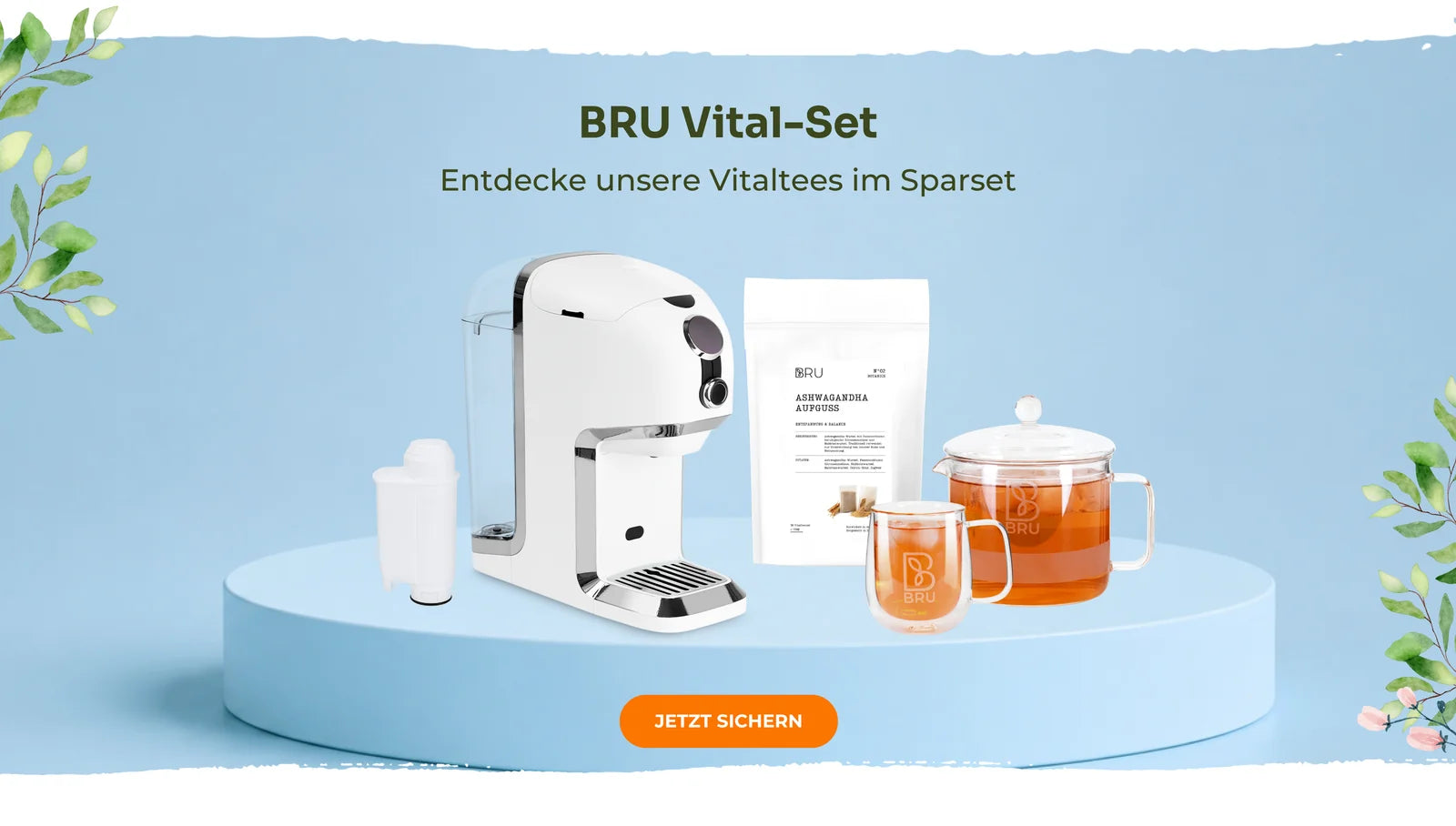 BRU Vital-Set: Entdecke unsere Vitaltees im Sparset