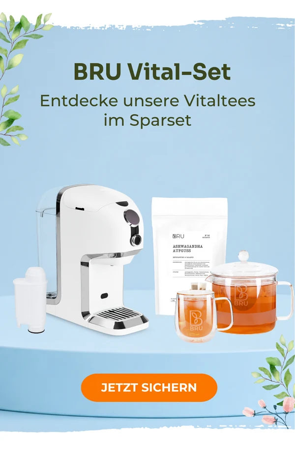 BRU Vital-Set: Entdecke unsere Vitaltees im Sparset